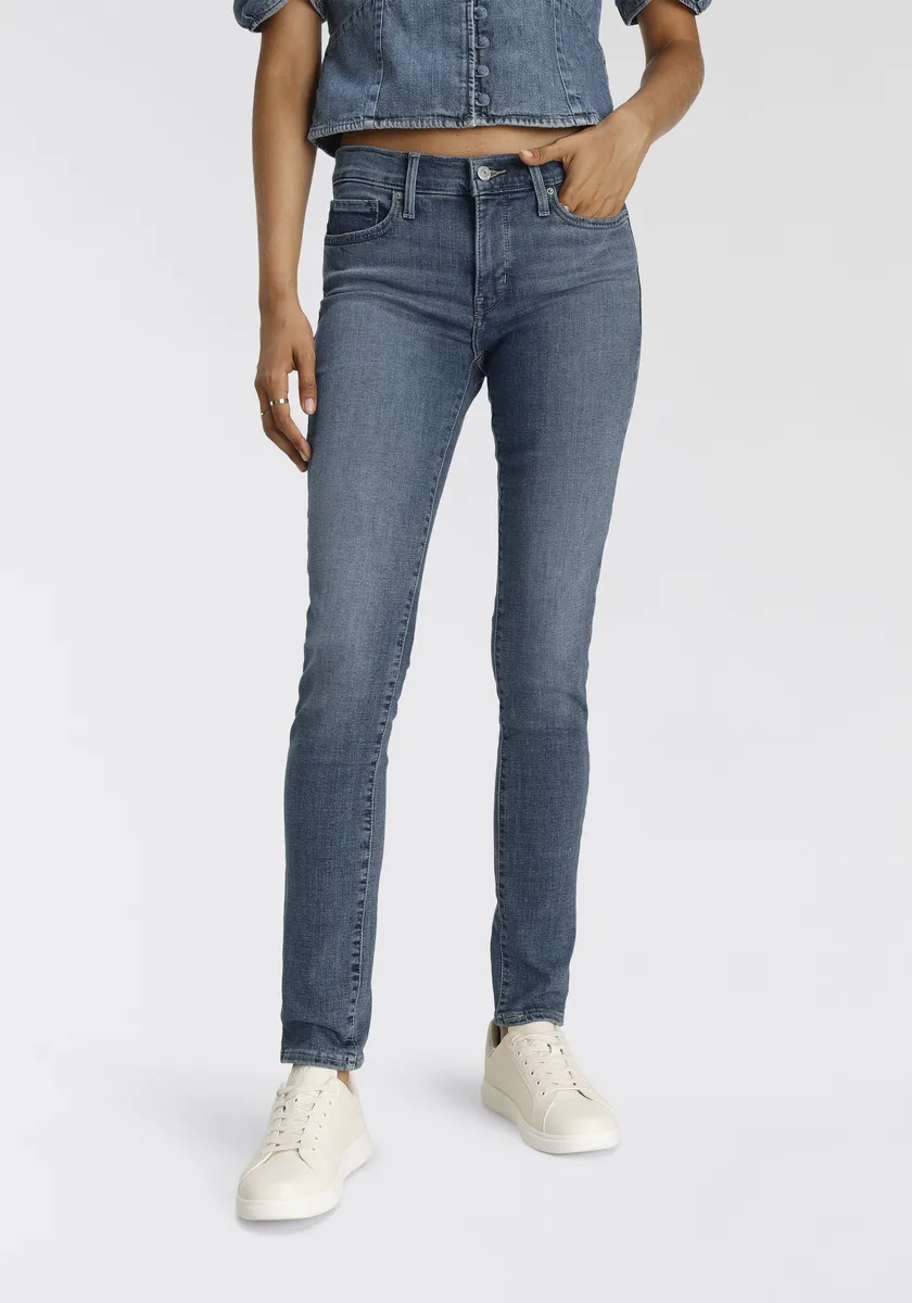 Джинсы Levi's узкого кроя "311 Shaping Skinny", модель с 5 карманами, джинсовый
Джинсы Levi's узкого кроя "311 Shaping Skinny", модель с 5 карманами, джинсовый