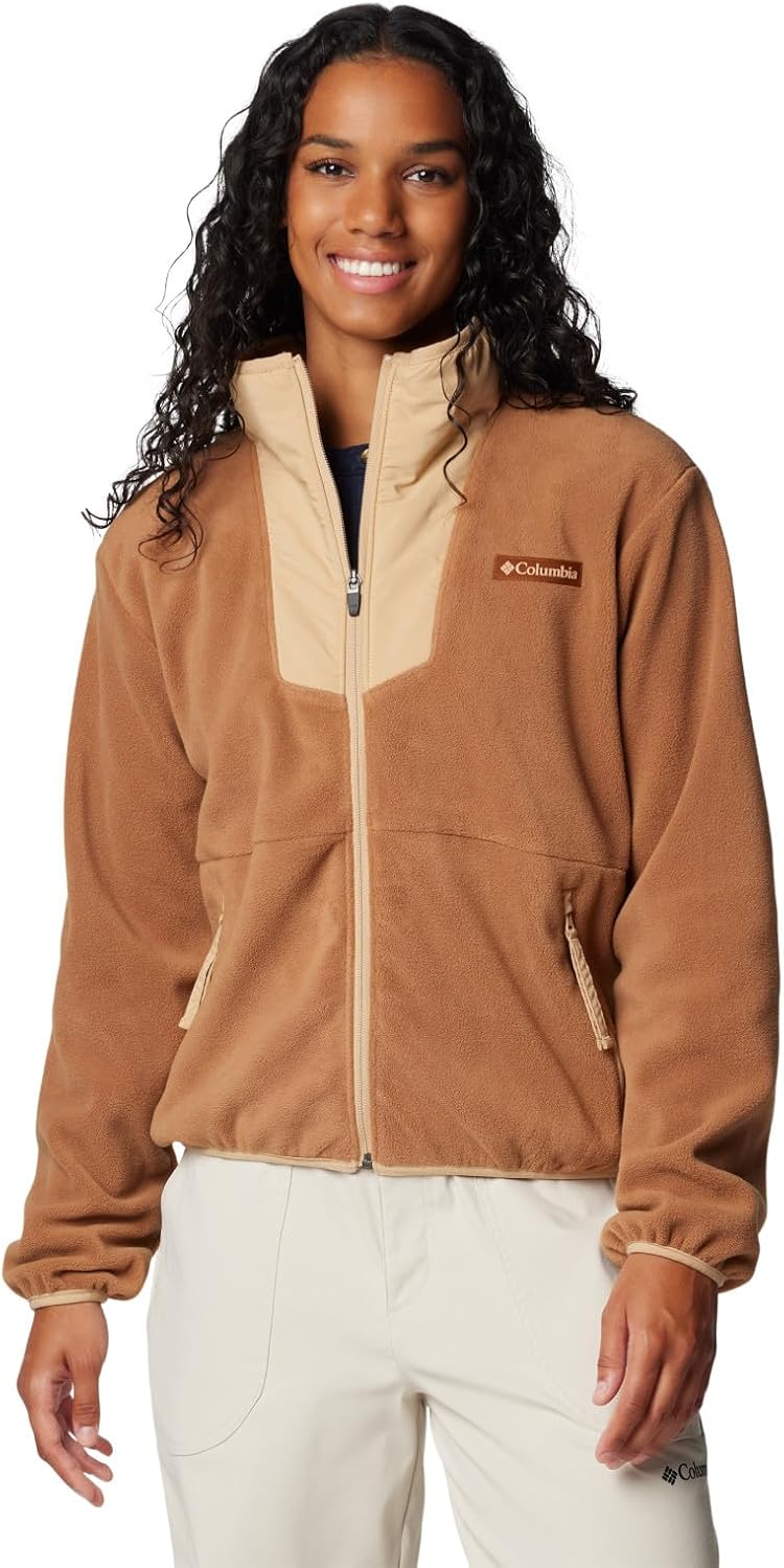 Columbia женская флисовая куртка Sequoia Grove с молнией, Camel Brown/Canoe
Columbia женская флисовая куртка Sequoia Grove с молнией, Camel Brown/Canoe