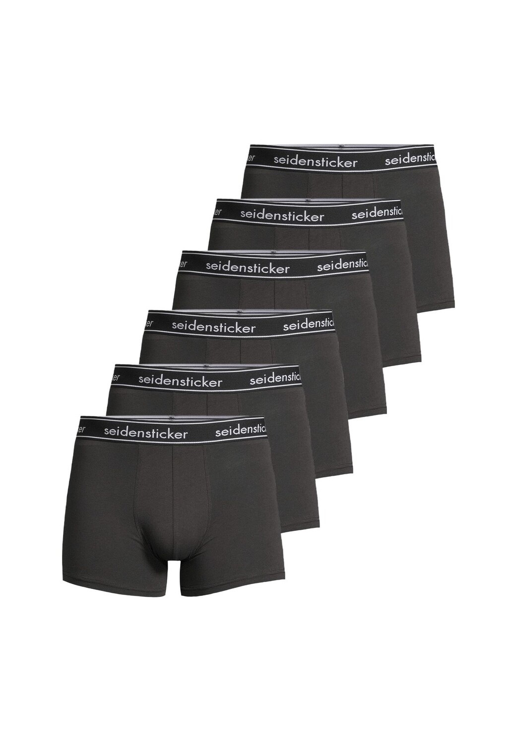 Длинные шорты/брюки, набор из 6 шт хлопчатобумажной ткани Seidensticker, черный
Длинные шорты/брюки, набор из 6 шт хлопчатобумажной ткани Seidensticker, черный