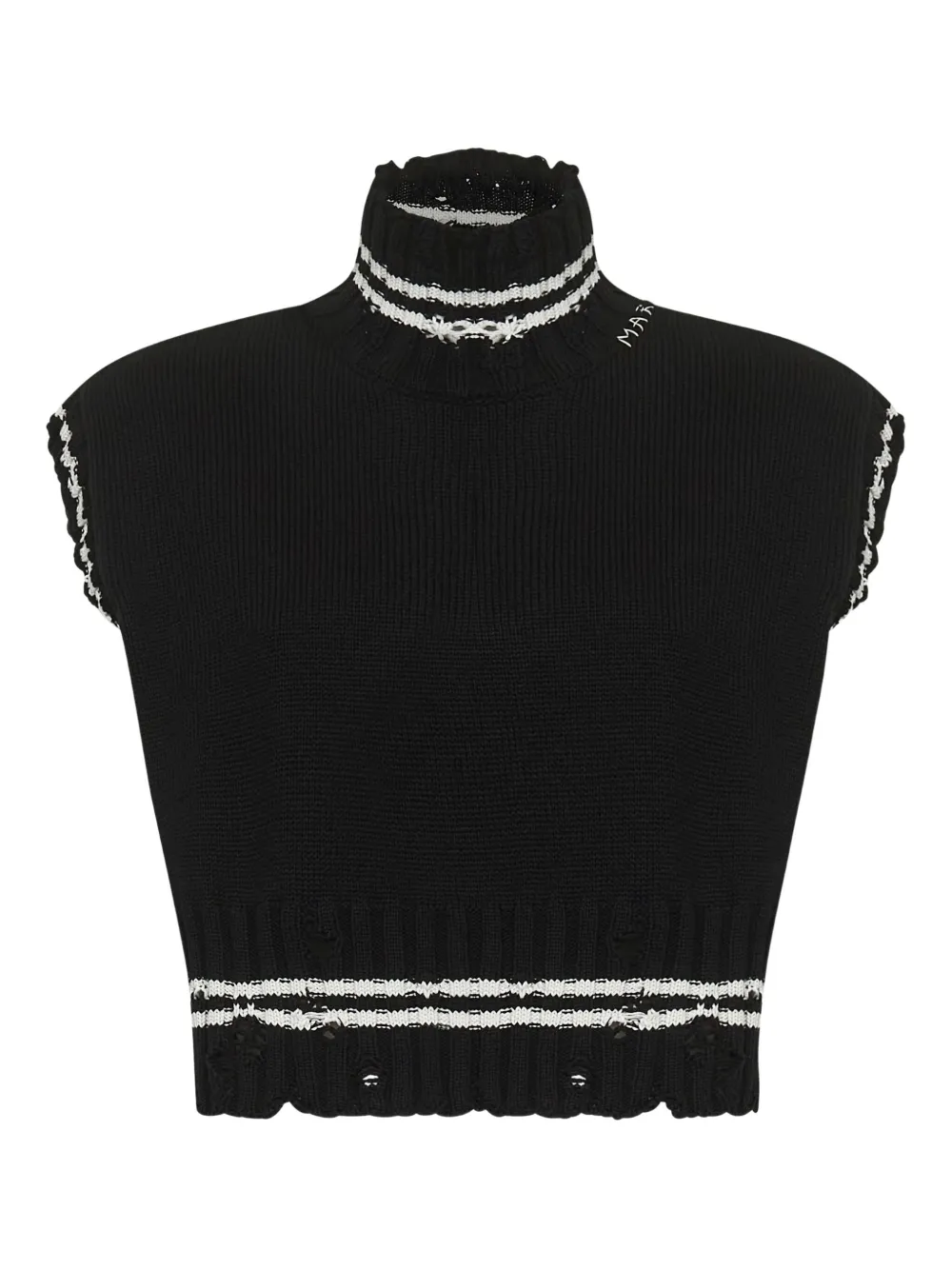 Футболка без рукавов с высоким воротом Marni, синий
Футболка без рукавов с высоким воротом Marni, синий