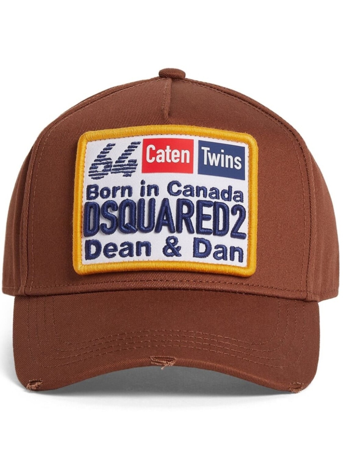 Dsquared2 бейсболка с нашивкой-логотипом, коричневый
Dsquared2 бейсболка с нашивкой-логотипом, коричневый