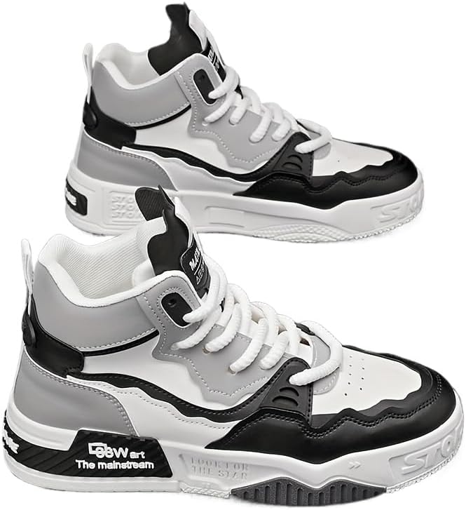 Мужские высокие кеды на шнуровке, удобная повседневная обувь для прогулок на улице, скейтборда и путешествий - на все сезоны Hhhchpm, черный
Мужские высокие кеды на шнуровке, удобная повседневная обувь для прогулок на улице, скейтборда и путешествий - на все сезоны Hhhchpm, черный