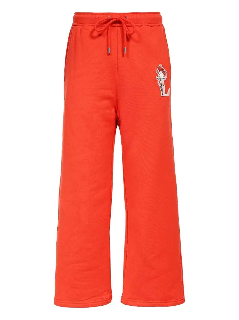 Спортивные брюки с аппликацией в виде розы Lanvin, красный
Спортивные брюки с аппликацией в виде розы Lanvin, красный