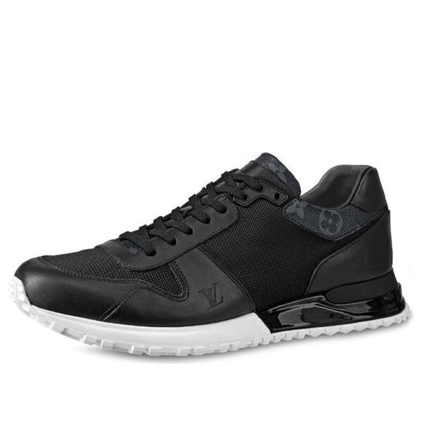 Кроссовки lv run away sneakers 'black' Louis Vuitton, черный 
Кроссовки lv run away sneakers 'black' Louis Vuitton, черный