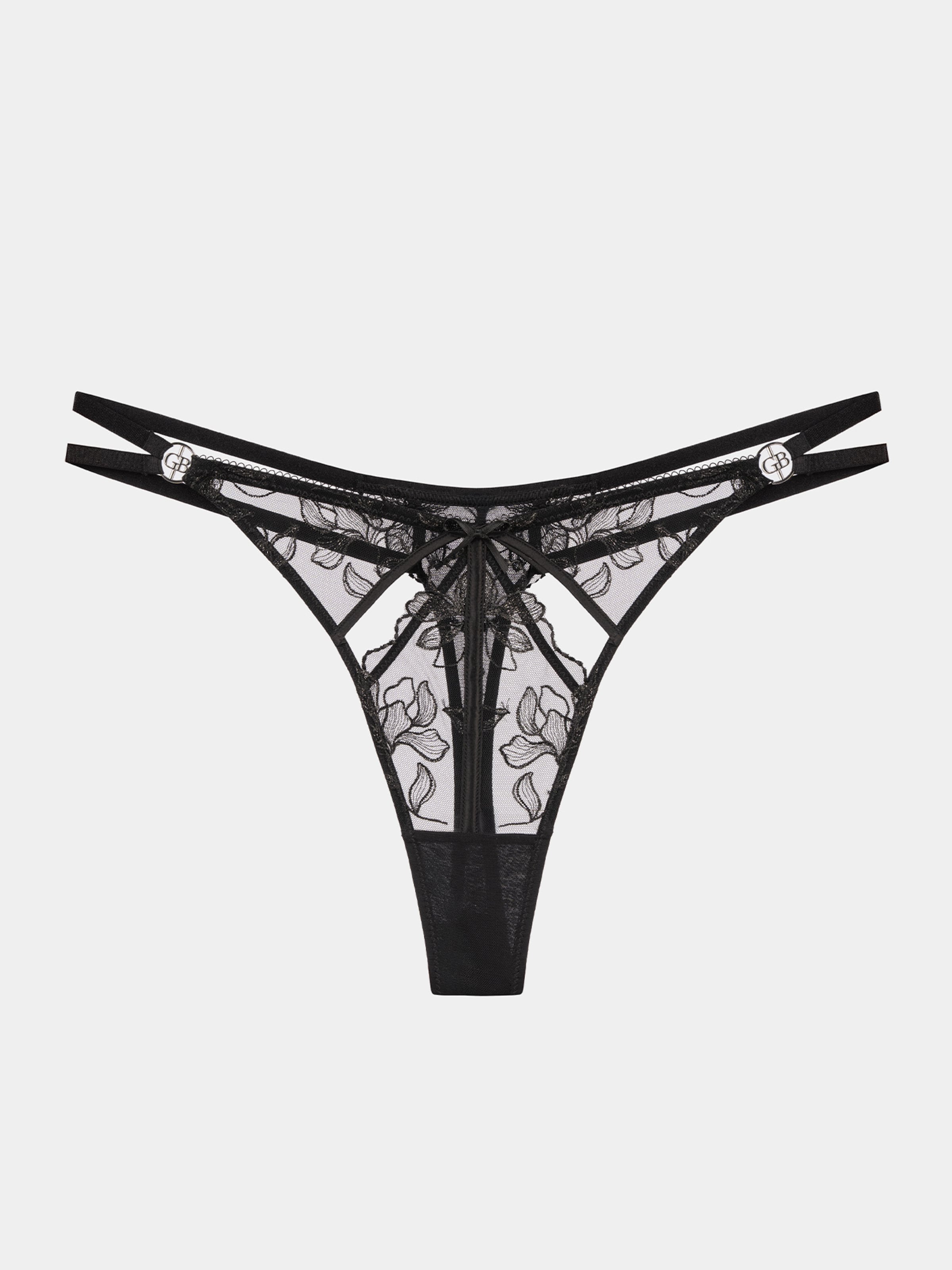 Gianna Bellucci Трусы-стринги 'Luna' в черном цвете
Gianna Bellucci Трусы-стринги 'Luna' в черном цвете