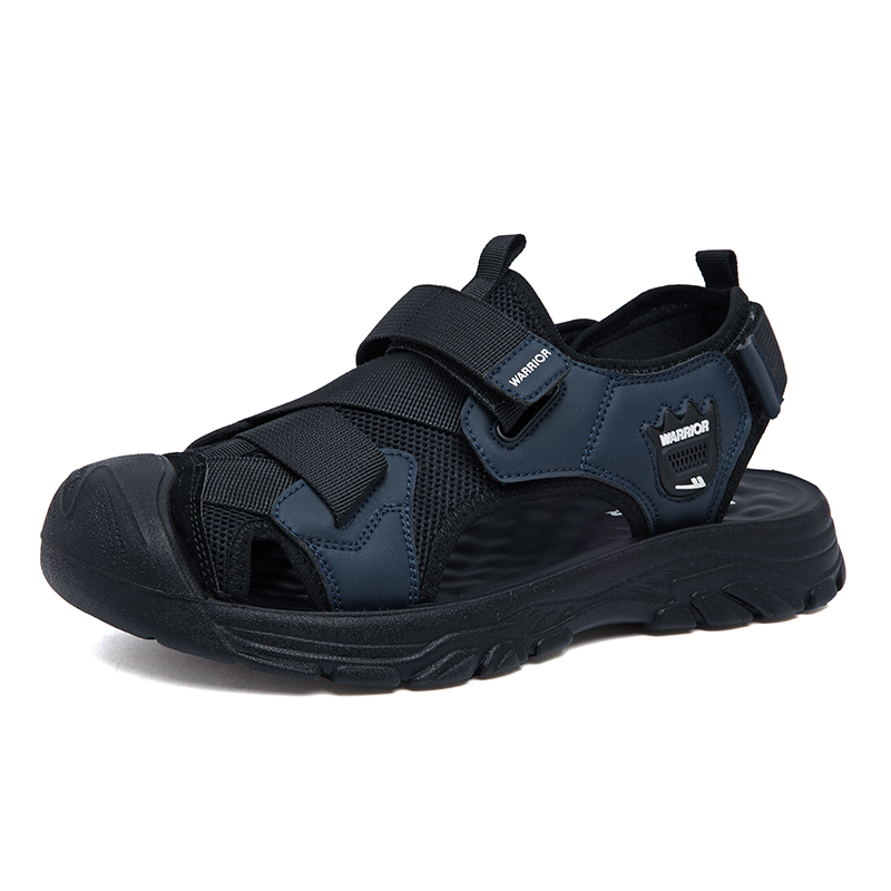 WARRIOR Повседневные поварские туфли, пляжные сандалии, мужские, черно-синие
WARRIOR Повседневные поварские туфли, пляжные сандалии, мужские, черно-синие