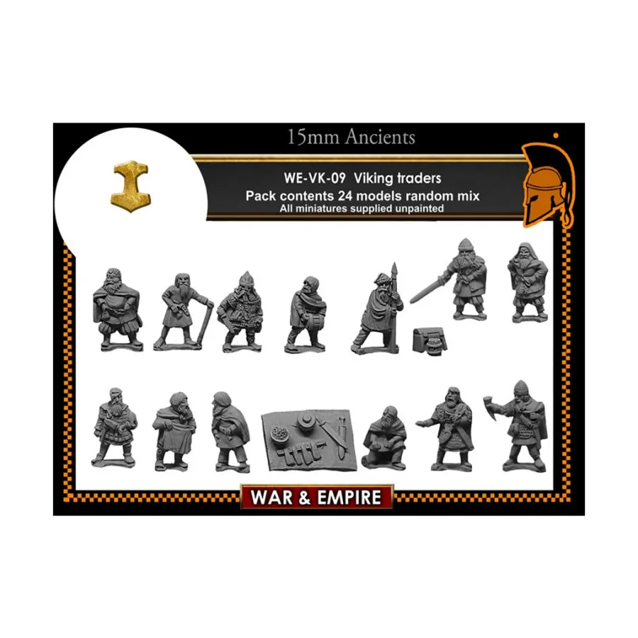 Торговцы и лагерь, War & Empire - Dark Ages Miniatures - Viking (15mm)
Торговцы и лагерь, War & Empire - Dark Ages Miniatures - Viking (15mm)