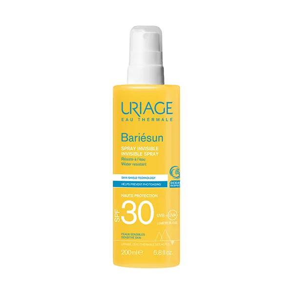 Солнцезащитный спрей Bariésun Spf30 Uriage, 200 ml
Солнцезащитный спрей Bariésun Spf30 Uriage, 200 ml