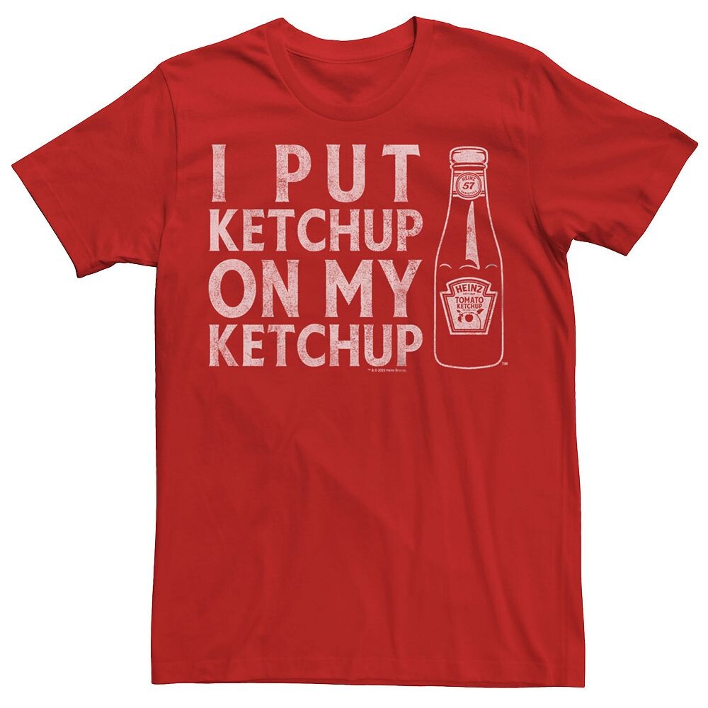 Мужская футболка Heinz I Put Ketchup On My Ketchup с рисунком Licensed Character, красный
Мужская футболка Heinz I Put Ketchup On My Ketchup с рисунком Licensed Character, красный