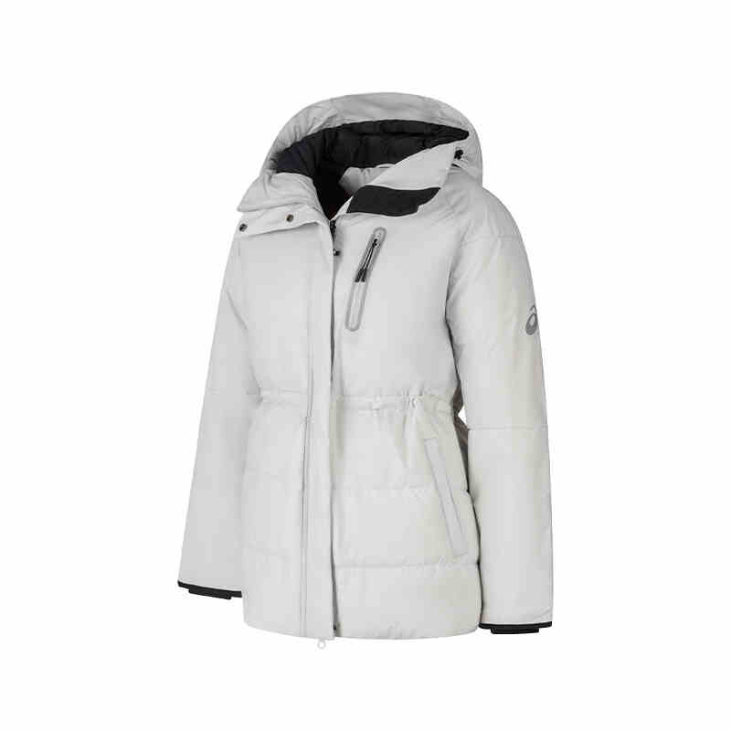 Пуховик женский серый белый Asics
Пуховик женский серый белый Asics