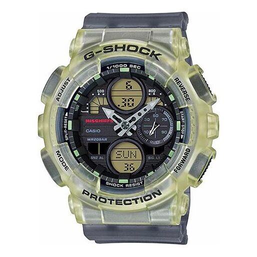 Часы CASIO G-Shock Analog-Digital 'Transparent Black', черный
Часы CASIO G-Shock Analog-Digital 'Transparent Black', черный