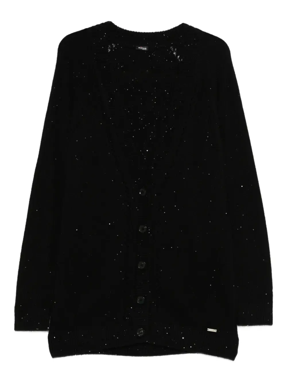 Декорированный кардиган на пуговицах Kiton, черный
Декорированный кардиган на пуговицах Kiton, черный