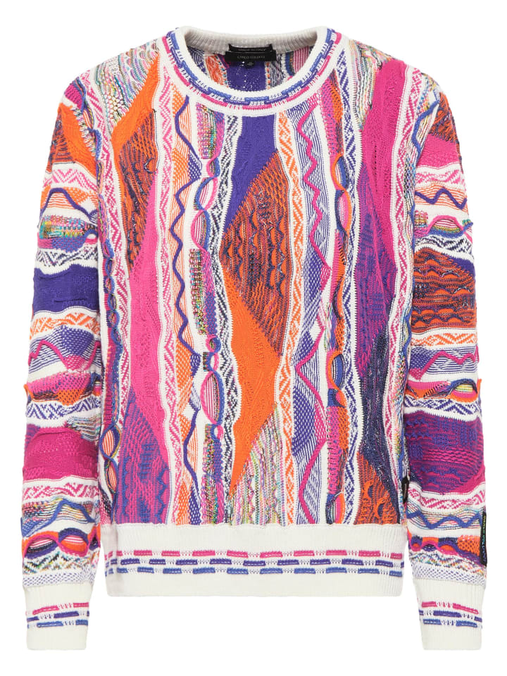 Жаккардовый свитер Constantina белого цвета Carlo Colucci
Жаккардовый свитер Constantina белого цвета Carlo Colucci