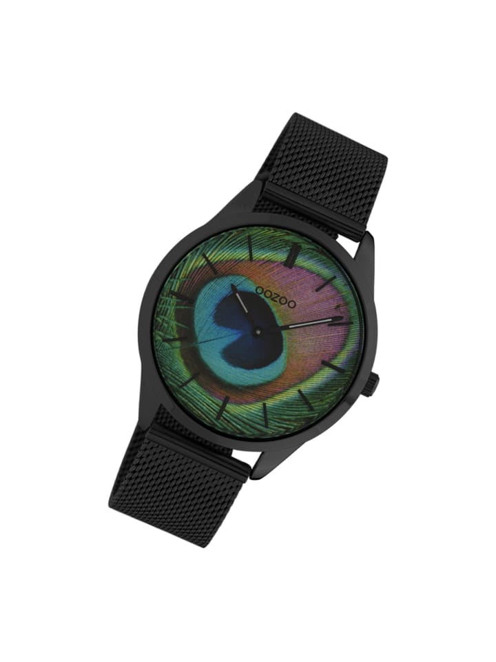 Аналоговые наручные часы Oozoo Vintage Series, черные, средний размер (примерно 38 мм)
Аналоговые наручные часы Oozoo Vintage Series, черные, средний размер (примерно 38 мм)