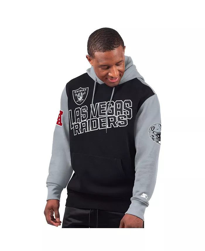 Мужская черная толстовка Extreme Pullover Hoodie Las Vegas Raiders Starter
Мужская черная толстовка Extreme Pullover Hoodie Las Vegas Raiders Starter