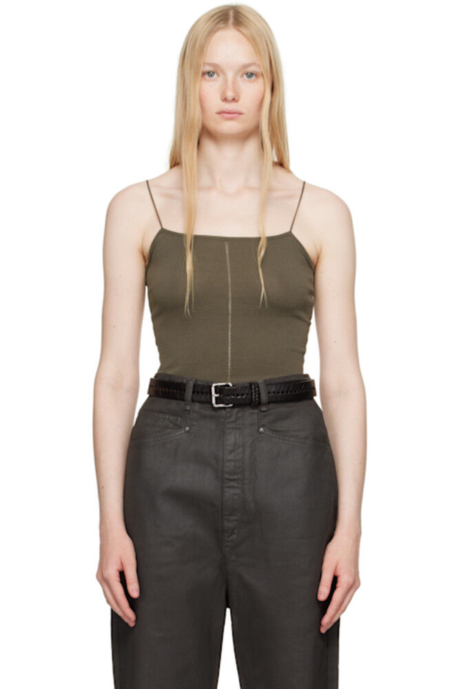 Майка цвета хаки с бретельками LEMAIRE
Майка цвета хаки с бретельками LEMAIRE