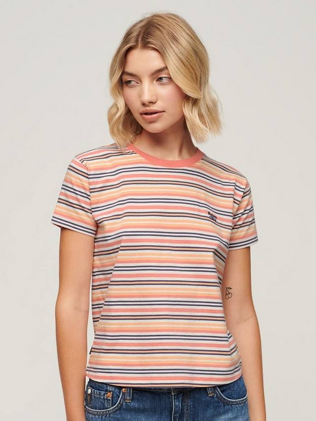 Футболка Essential Logo с полосками приталенного кроя Superdry, Sunset Coral Stripe
Футболка Essential Logo с полосками приталенного кроя Superdry, Sunset Coral Stripe