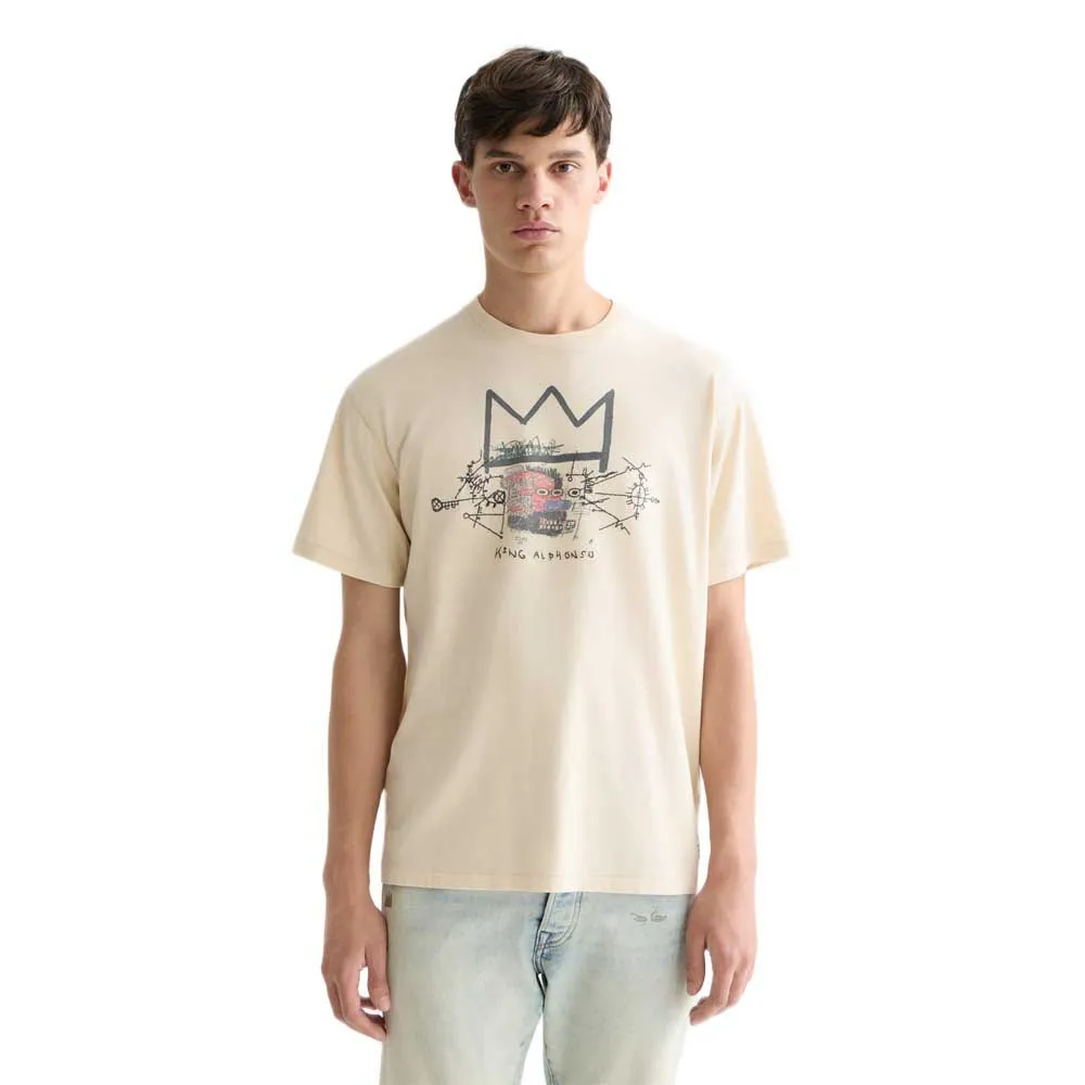 Футболка с коротким рукавом Scotch & Soda 183083, бежевый
Футболка с коротким рукавом Scotch & Soda 183083, бежевый