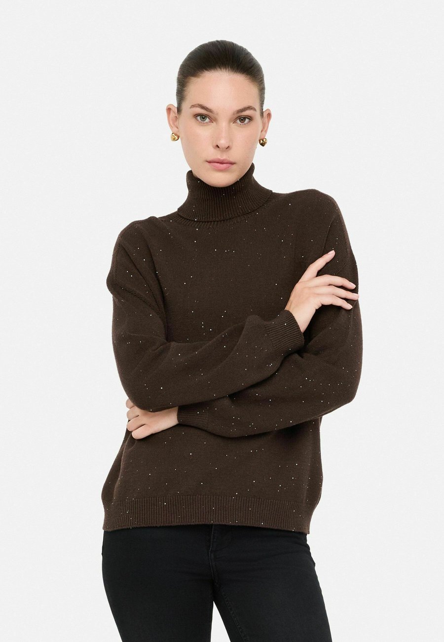 Джемпер LIU JO POLO-NECK WITH MICRO-SEQUINS, Brown
Джемпер LIU JO POLO-NECK WITH MICRO-SEQUINS, Brown