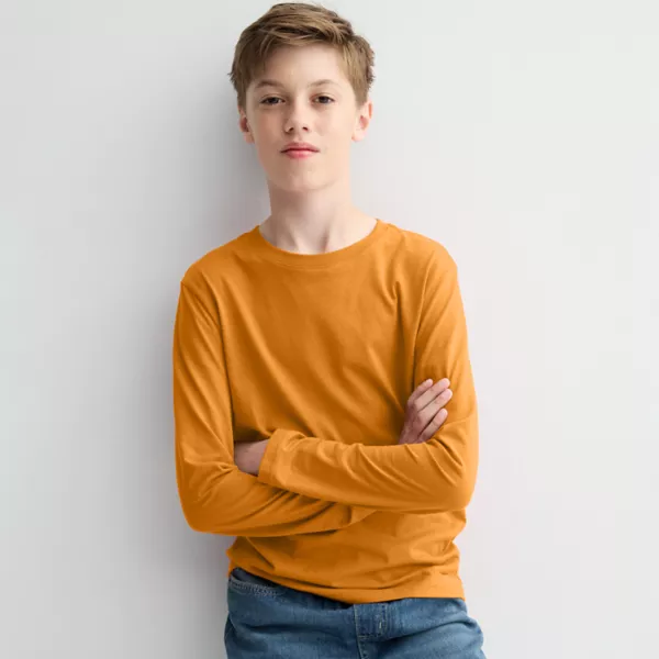 Мальчиковая повседневная футболка с длинным рукавом 8-20 Sonoma Goods For Life, цвет brassy gold
Мальчиковая повседневная футболка с длинным рукавом 8-20 Sonoma Goods For Life, цвет brassy gold