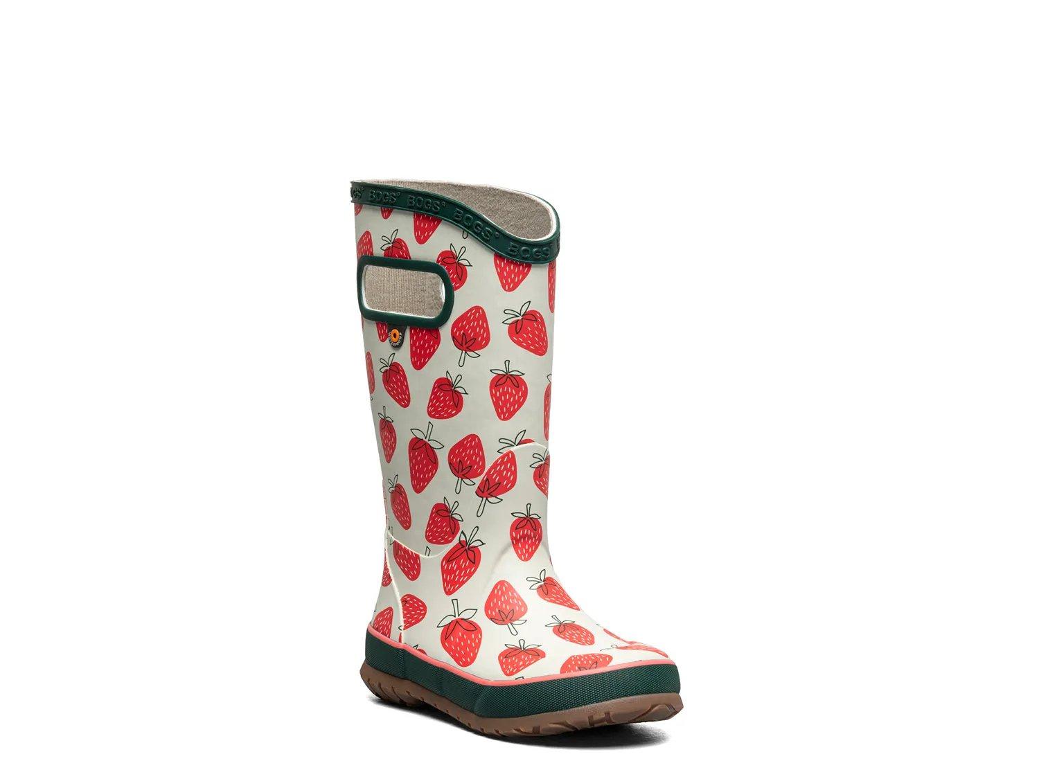 Ботинки Bogs Strawberries Rain Boot - Kids', Moss Green/Multicolor
Ботинки Bogs Strawberries Rain Boot - Kids', Moss Green/Multicolor