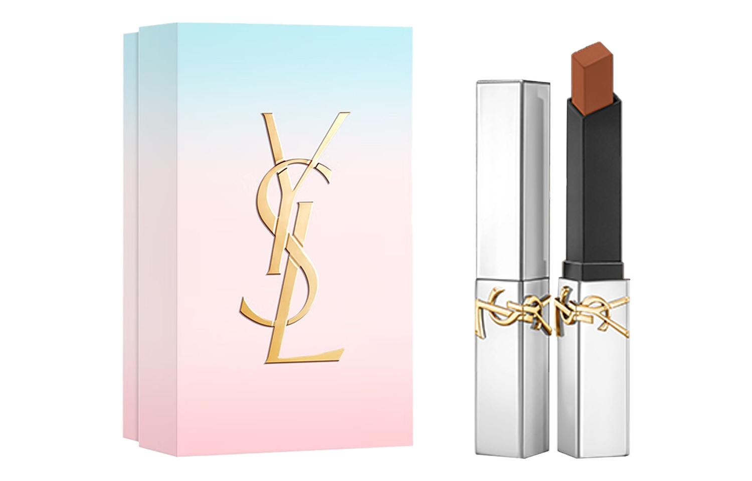 SAINT LAURENT Матовые помады Gold And Silver Collide, легко наносятся, 2 г
SAINT LAURENT Матовые помады Gold And Silver Collide, легко наносятся, 2 г