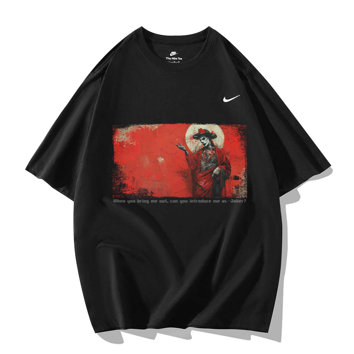 Мужская футболка Nike, цвет Black Nike short-sleeved gothic clown
Мужская футболка Nike, цвет Black Nike short-sleeved gothic clown