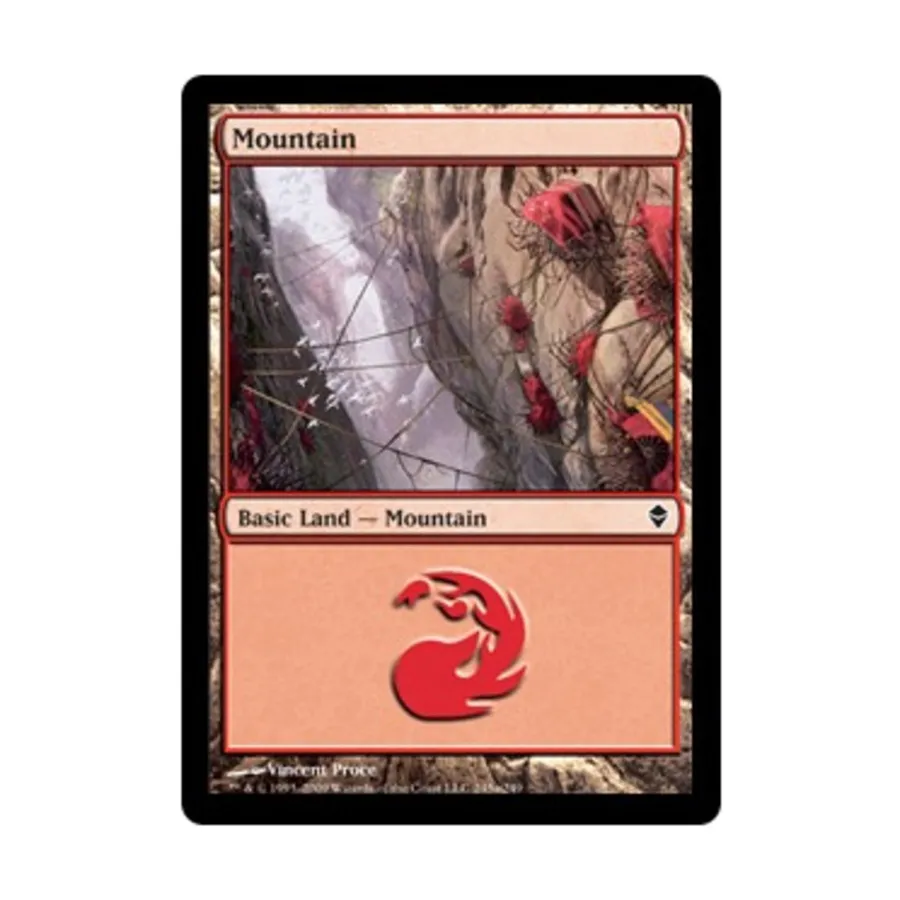 CCG Гора #245 (С), MTG - Zendikar
CCG Гора #245 (С), MTG - Zendikar