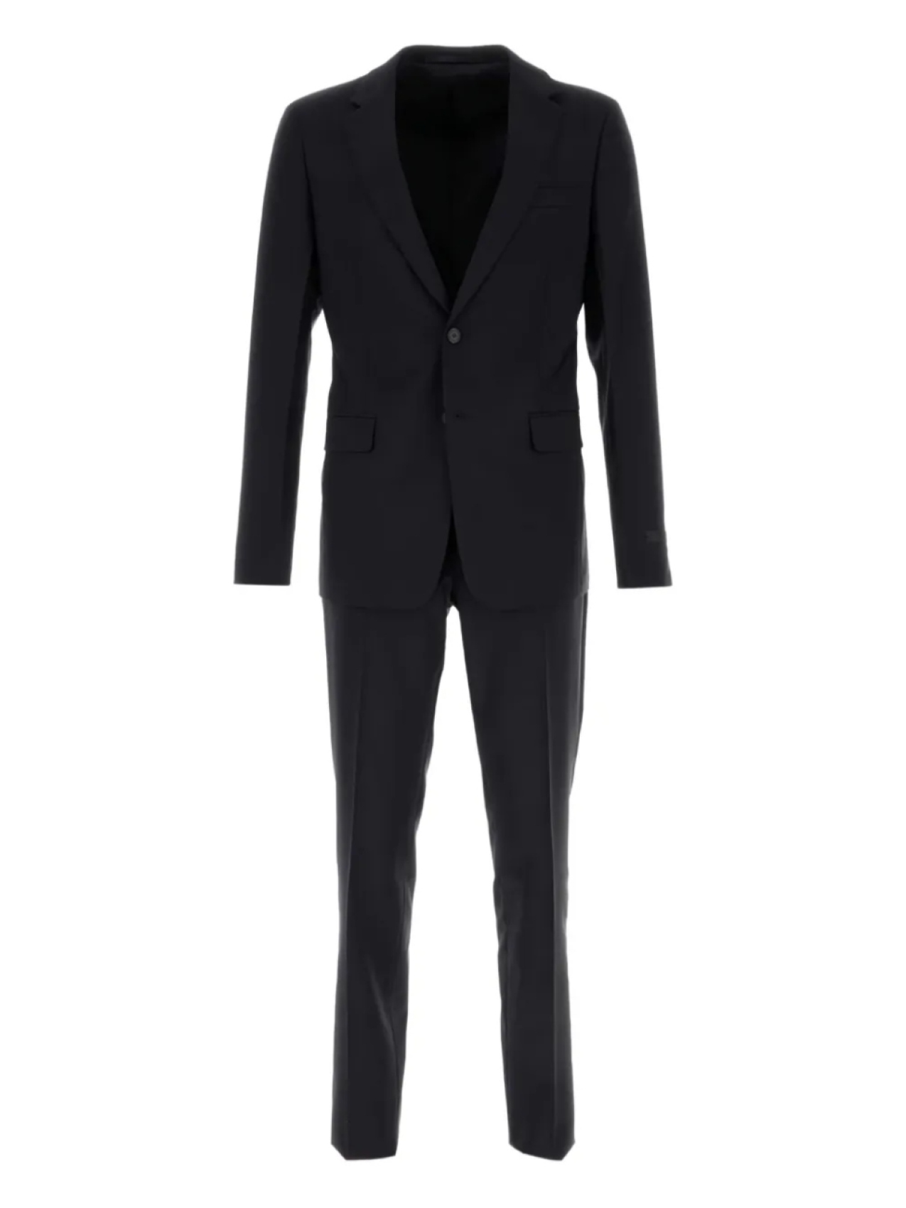 Однобортный костюм Prada, синий
Однобортный костюм Prada, синий