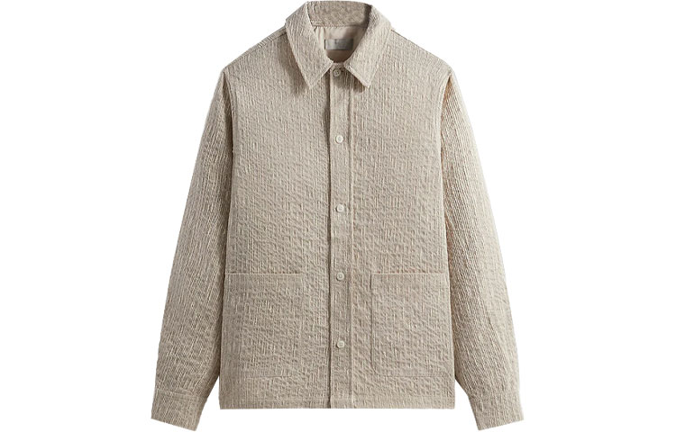 Свободная рубашка с воротником и фактурной букле KITH, из хлопка
Свободная рубашка с воротником и фактурной букле KITH, из хлопка