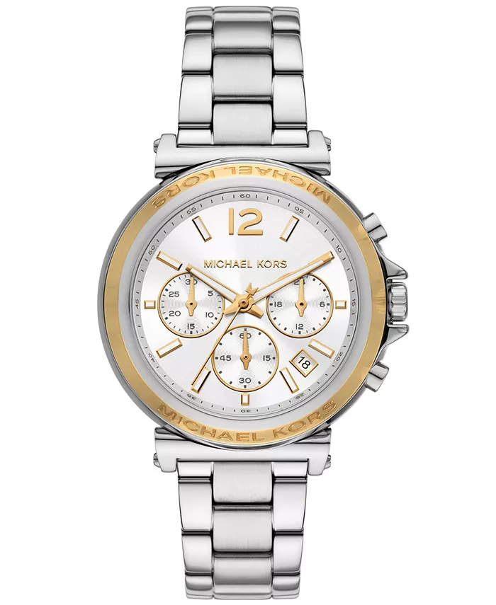 Женские часы Maren Chronograph из нержавеющей стали, 40 мм Michael Kors
Женские часы Maren Chronograph из нержавеющей стали, 40 мм Michael Kors