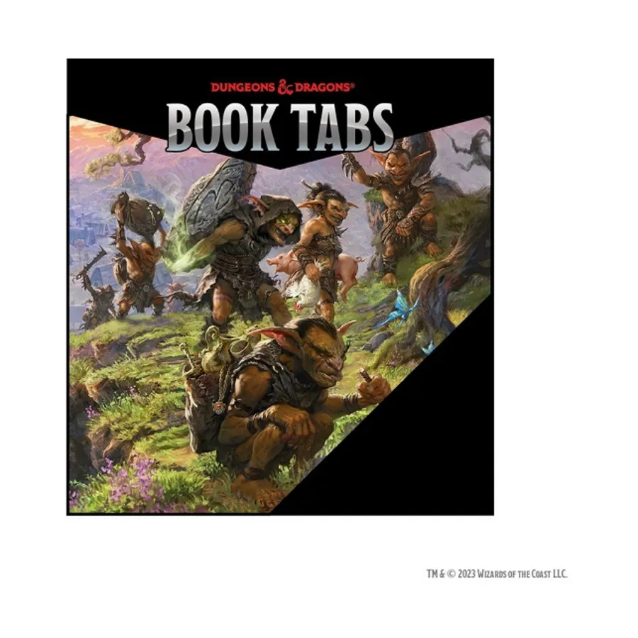 Вкладки с книгами - Фандельвер и ниже - Разбитый обелиск, D&D Book Tabs