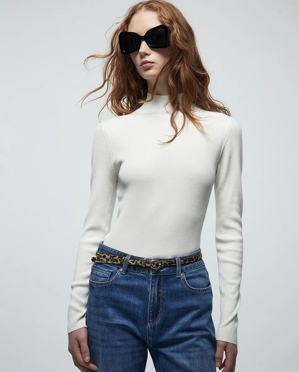 Джемпер в рубчик Перкинс Sfera, белый
Джемпер в рубчик Перкинс Sfera, белый