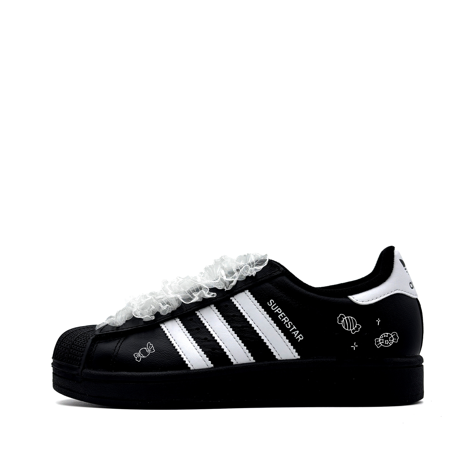 Adidas Originals Детские кожаные износостойкие низкие кроссовки для скейтбординга Superstar 2, черные с белым, для подростков
Adidas Originals Детские кожаные износостойкие низкие кроссовки для скейтбординга Superstar 2, черные с белым, для подростков