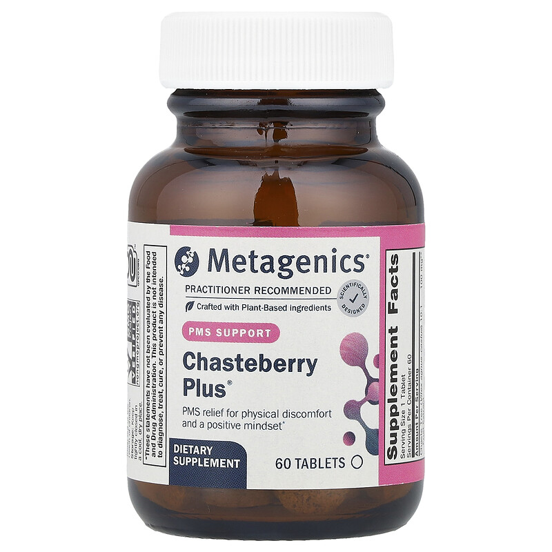 Metagenics, Chasteberry Plus, 60 таблеток 
Metagenics, Chasteberry Plus, 60 таблеток