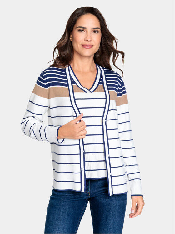 Кардиган стандартного кроя Olsen, мультиколор
Кардиган стандартного кроя Olsen, мультиколор