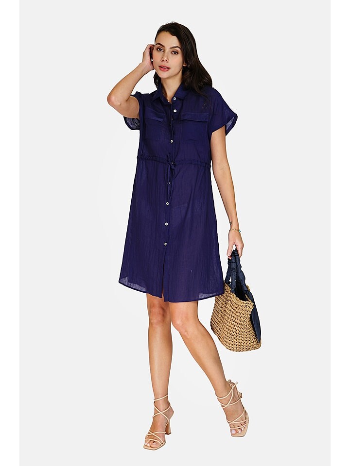 Короткое платье Le Jardin du Lin Leinen, темно-синий
Короткое платье Le Jardin du Lin Leinen, темно-синий