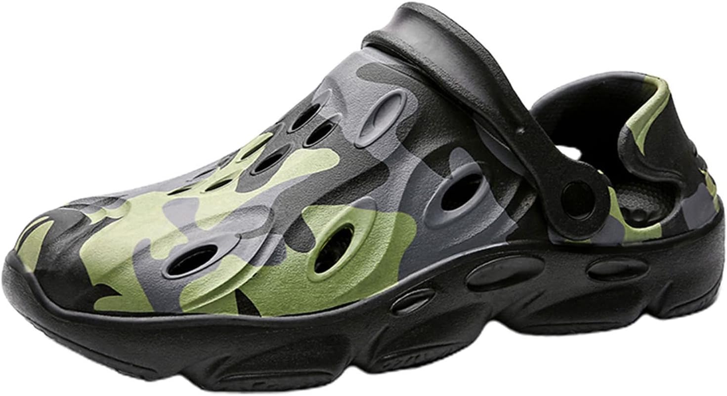 Мужские сабо Meidiastra, удобные, дышащие, садовые сабо, противоскользящие пляжные сандалии, тапочки для прогулок, черный
Мужские сабо Meidiastra, удобные, дышащие, садовые сабо, противоскользящие пляжные сандалии, тапочки для прогулок, черный