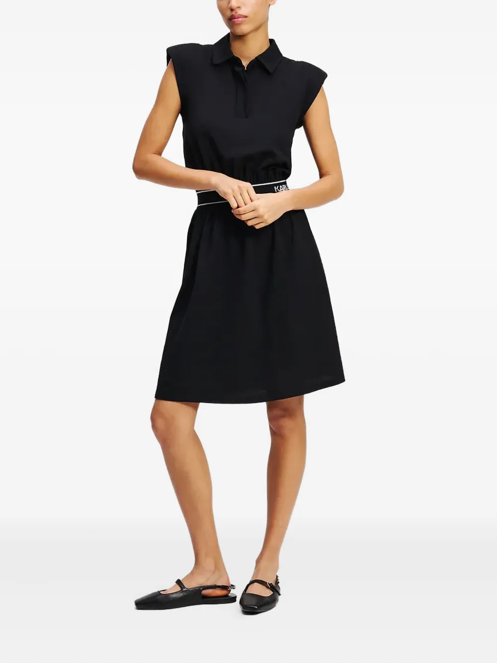 Мини-платье с подкладкой на плечах KARL LAGERFELD, черный
Мини-платье с подкладкой на плечах KARL LAGERFELD, черный