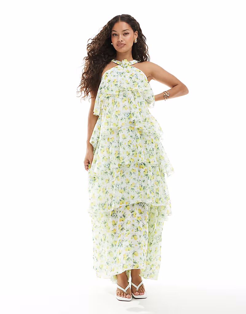 Платье макси Vero Moda Petite Felicia с вырезом халтер и отделкой корсажем в лимонном цвете
Платье макси Vero Moda Petite Felicia с вырезом халтер и отделкой корсажем в лимонном цвете