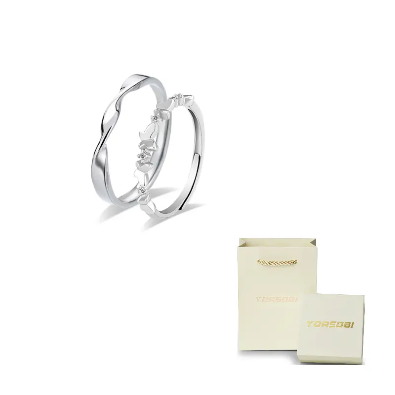 Кольцо унисекс Yoasobi, butterfly loves flower couple rings (925 sterling серебро)
Кольцо унисекс Yoasobi, butterfly loves flower couple rings (925 sterling серебро)