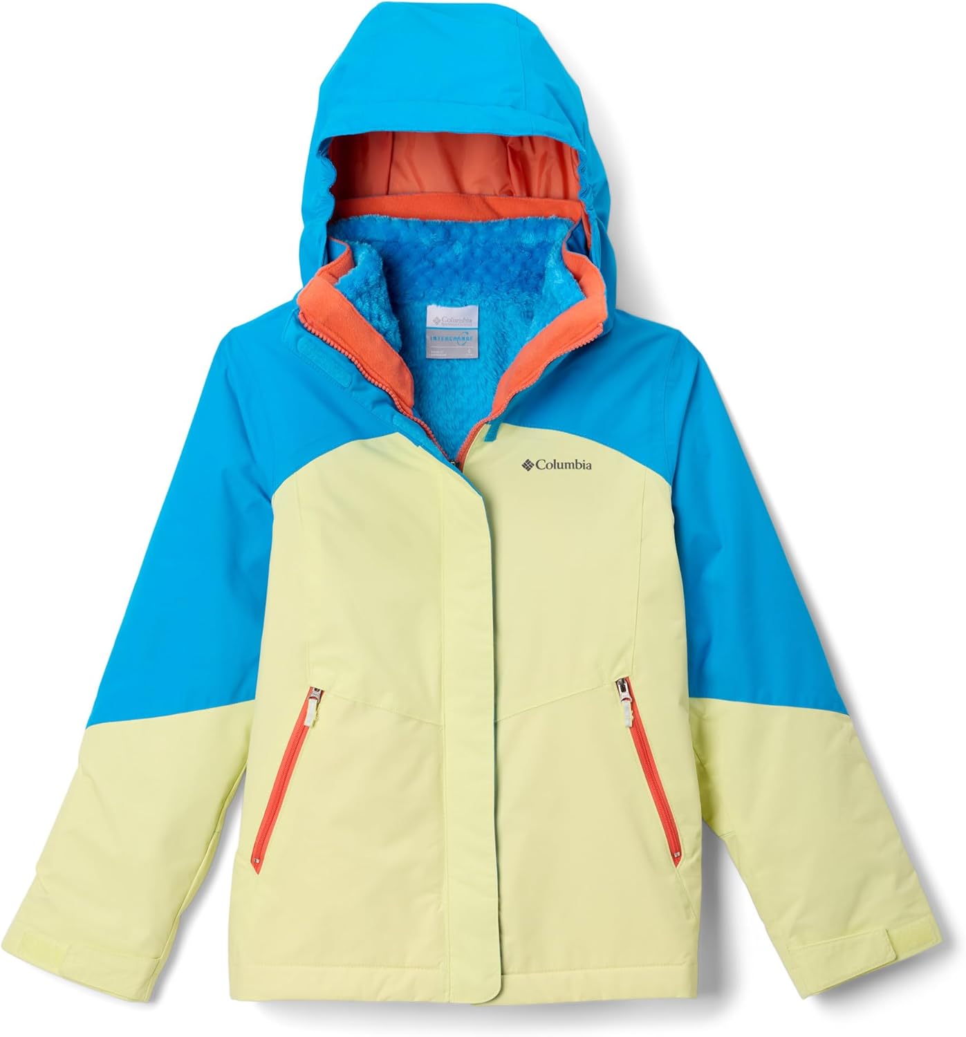 Columbia детская куртка Bugaboo III Fleece Interchange, Citron Haze/Compass Blue
Columbia детская куртка Bugaboo III Fleece Interchange, Citron Haze/Compass Blue