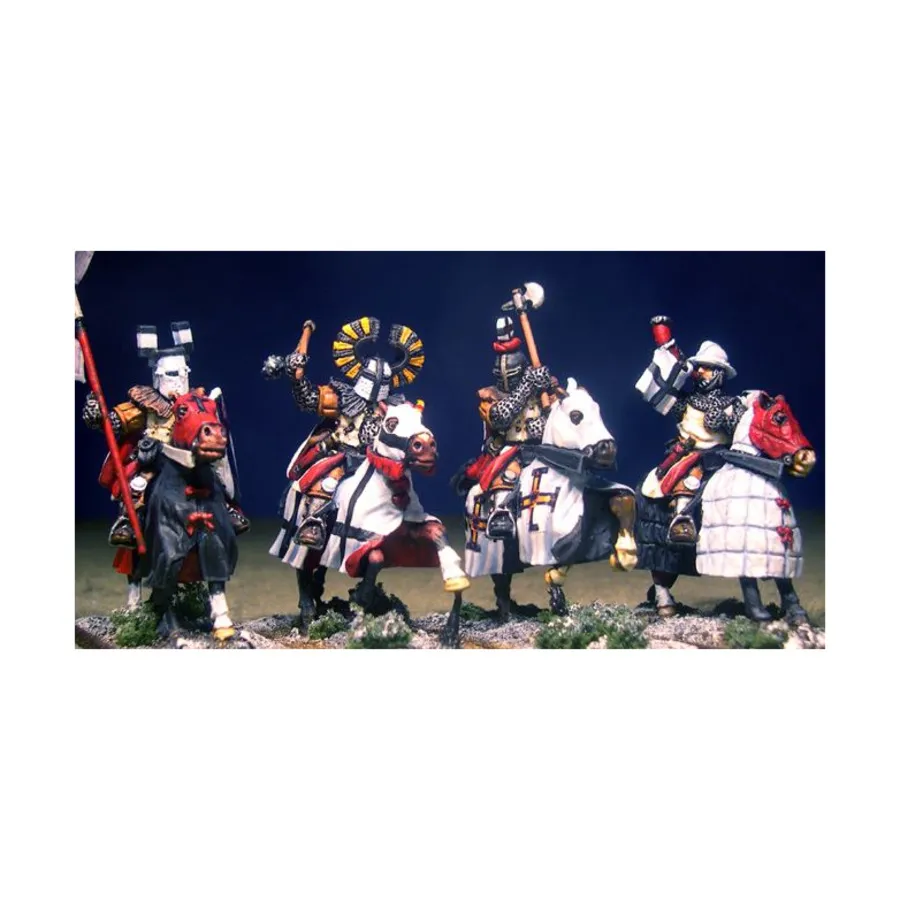 Командование Тевтонского рыцаря — на коне, Gripping Beast Miniatures - Later Crusades (28mm)
Командование Тевтонского рыцаря — на коне, Gripping Beast Miniatures - Later Crusades (28mm)