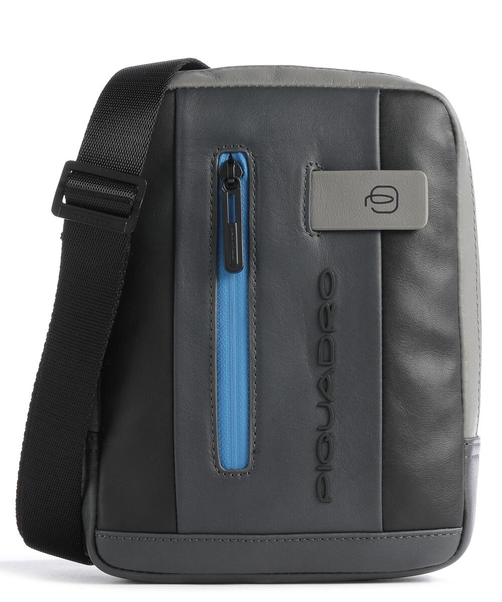 Городская сумка через плечо из мелкозернистой яловой кожи. Piquadro, черный
Городская сумка через плечо из мелкозернистой яловой кожи. Piquadro, черный