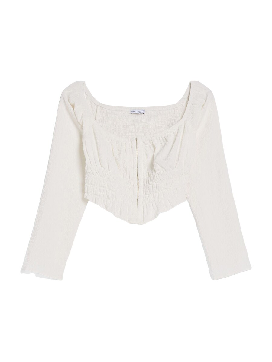 Блузка Bershka, экрю
Блузка Bershka, экрю