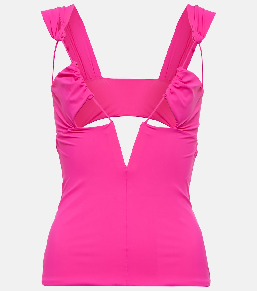 Трикотажный топ с вырезом Nensi Dojaka, розовый
Трикотажный топ с вырезом Nensi Dojaka, розовый