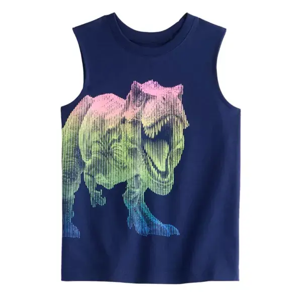 Майка-труба для мальчиков 4-12 лет с вырезом Jumping Beans, цвет blue large trex
Майка-труба для мальчиков 4-12 лет с вырезом Jumping Beans, цвет blue large trex