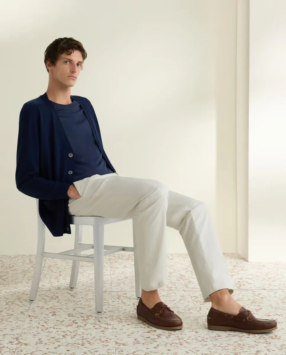 Мужская простая футболка с короткими рукавами из хлопка пима Emidio Tucci, темно-синий
Мужская простая футболка с короткими рукавами из хлопка пима Emidio Tucci, темно-синий