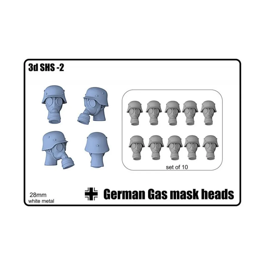 Немецкий головной комплект, Berlin or Bust WWII Miniatures - Germany 1944 - Separate Heads System (28mm)
Немецкий головной комплект, Berlin or Bust WWII Miniatures - Germany 1944 - Separate Heads System (28mm)