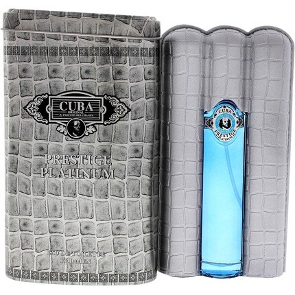 Cuba Prestige Platinum Eau De Toilette Spray For Him 90ml
Cuba Prestige Platinum Eau De Toilette Spray For Him 90ml